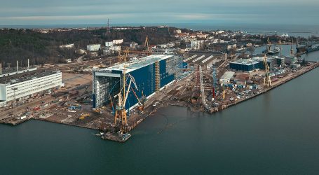 Work continues on construction of Poland’s tallest hall