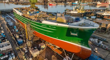 Tenth vessel launched in Gdansk by Danish shipyard