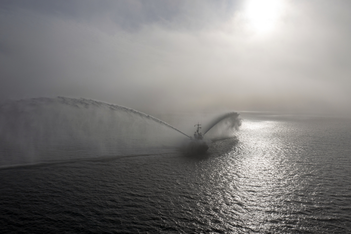 Strażak-28 From Remontowa Shipbuilding On Sea Trials - Poland At Sea ...